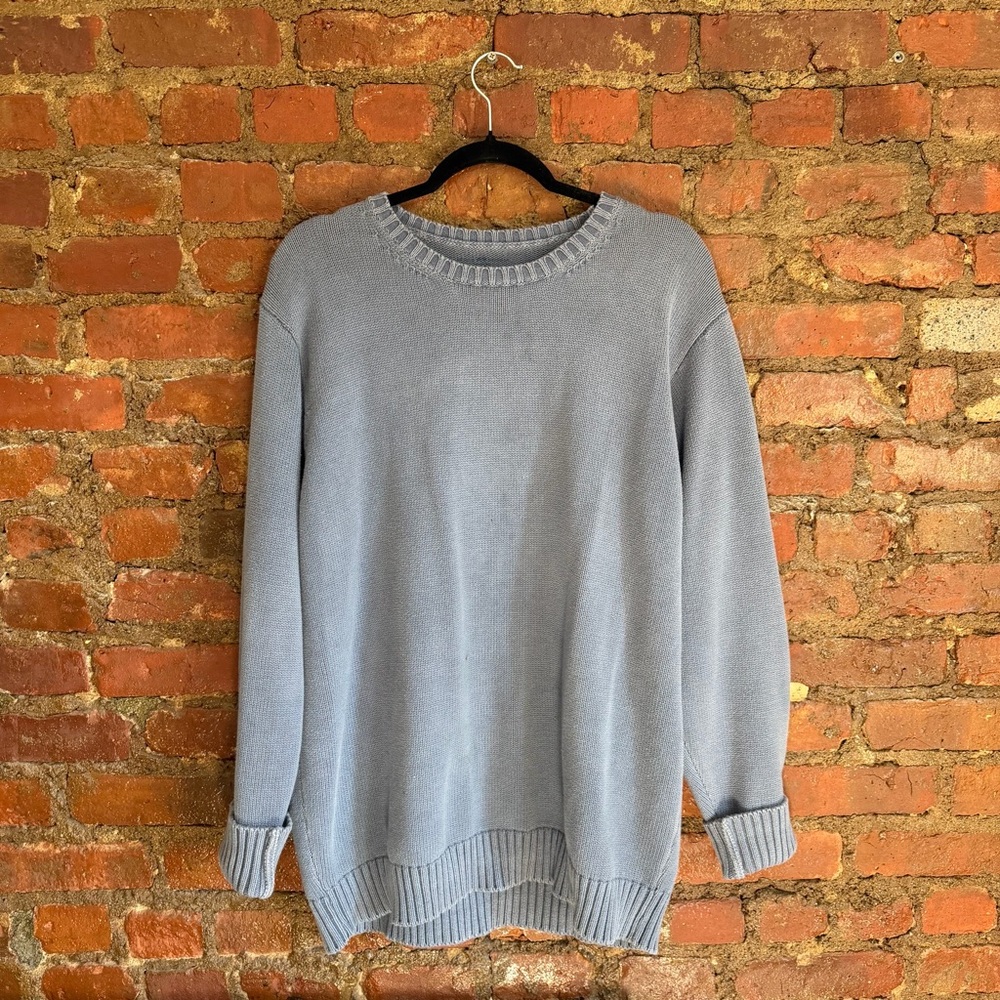 Brandy Melville Light Blue Knit Sweater